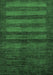 Machine Washable Abstract Emerald Green Modern Area Rugs, wshabs324emgrn