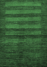 Abstract Emerald Green Modern Rug, abs324emgrn