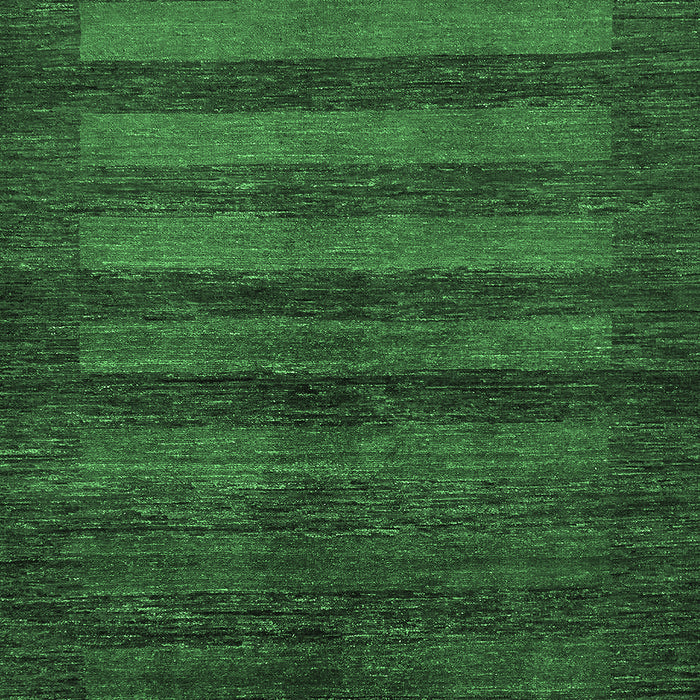 Abstract Emerald Green Modern Rug, abs324emgrn
