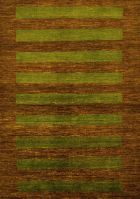 Abstract Yellow Modern Rug, abs324yw