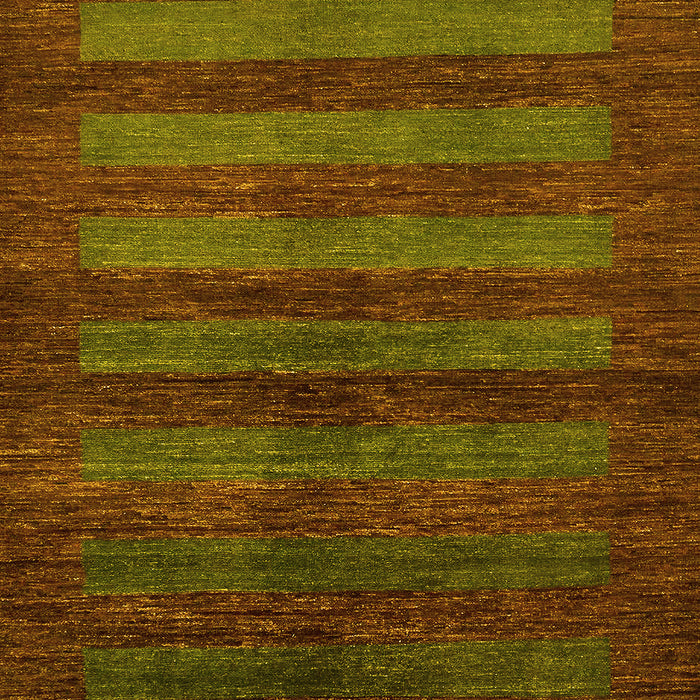 Abstract Yellow Modern Rug, abs324yw