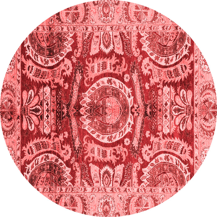 Machine Washable Abstract Red Modern Rug, wshabs3250red