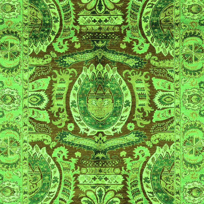 Abstract Green Modern Rug, abs3250grn