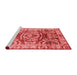 Modern Red Washable Rugs