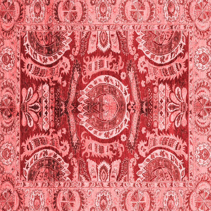 Abstract Red Modern Rug, abs3250red