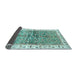 Sideview of Oriental Light Blue Traditional Rug, abs3251lblu