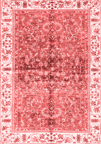 Oriental Red Traditional Rug, abs3251red