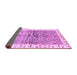 Sideview of Oriental Purple Traditional Rug, abs3251pur