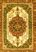 Machine Washable Persian Yellow Traditional Rug, wshabs3252yw