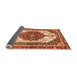 Sideview of Persian Orange Traditional Rug, abs3252org