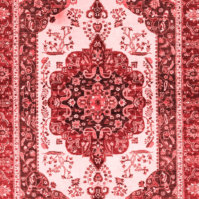 Machine Washable Persian Red Traditional Rug, wshabs3252red