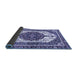 Sideview of Persian Blue Traditional Rug, abs3252blu