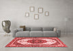 Traditional Red Washable Rugs