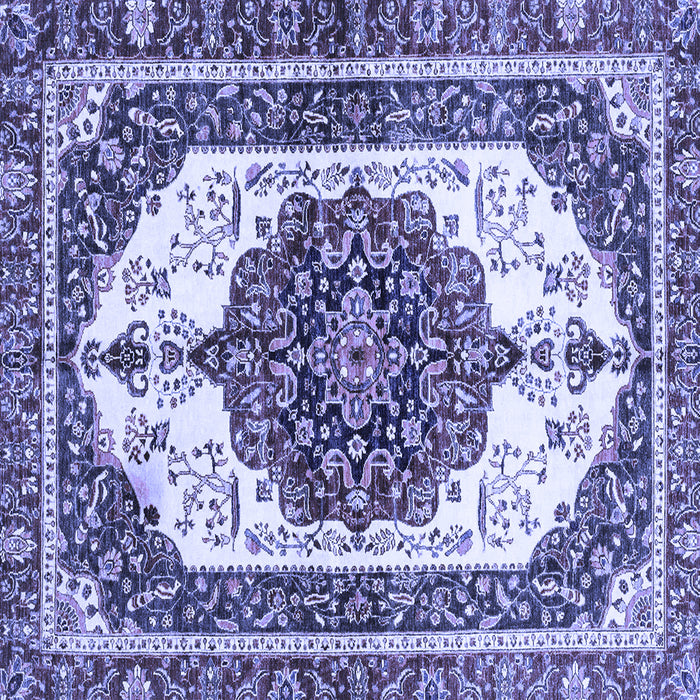 Square Persian Blue Traditional Rug, abs3252blu