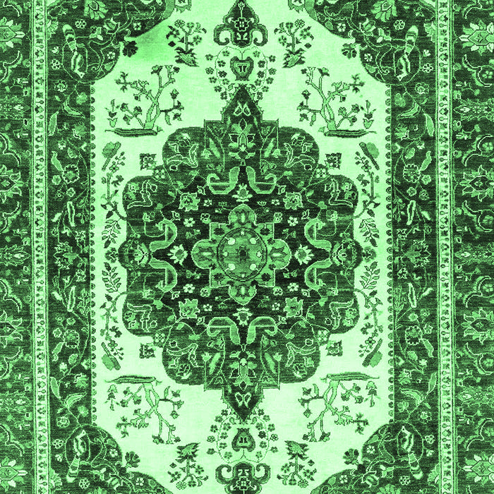 Persian Emerald Green Traditional Rug, abs3252emgrn