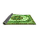 Sideview of Persian Green Traditional Rug, abs3252grn