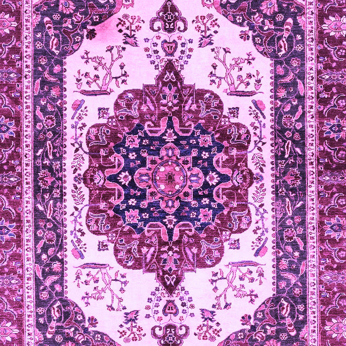 Machine Washable Persian Purple Traditional Area Rugs, wshabs3252pur
