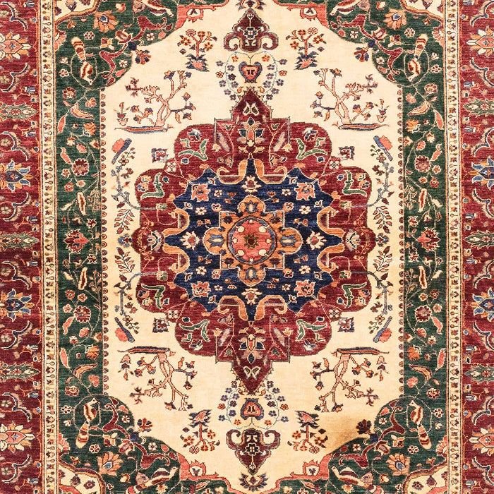 Machine Washable Abstract Brown Red Rug, wshabs3252