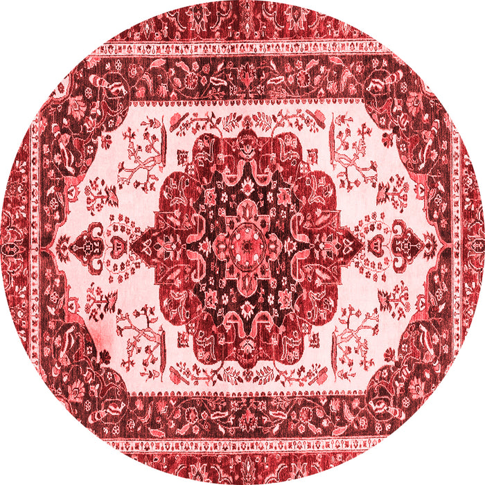 Machine Washable Persian Red Traditional Rug, wshabs3252red