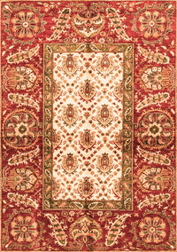 Oriental Orange Traditional Rug, abs3253org