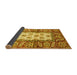 Sideview of Oriental Yellow Traditional Rug, abs3253yw