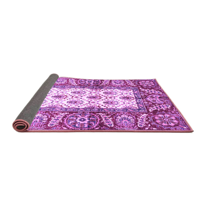 Sideview of Oriental Purple Traditional Rug, abs3253pur