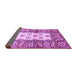 Sideview of Oriental Purple Traditional Rug, abs3253pur