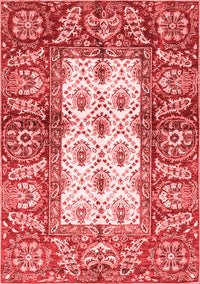 Oriental Red Traditional Rug, abs3253red