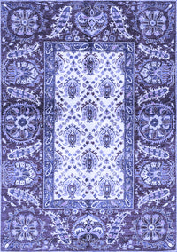 Oriental Blue Traditional Rug, abs3253blu