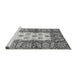 Sideview of Machine Washable Oriental Gray Traditional Rug, wshabs3253gry