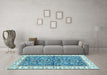 Machine Washable Abstract Light Blue Modern Rug in a Living Room, wshabs3254lblu