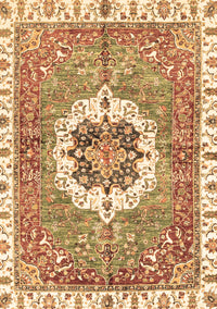 Abstract Brown Modern Rug, abs3255brn