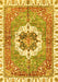 Abstract Yellow Modern Rug, abs3255yw