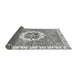 Sideview of Abstract Gray Modern Rug, abs3255gry