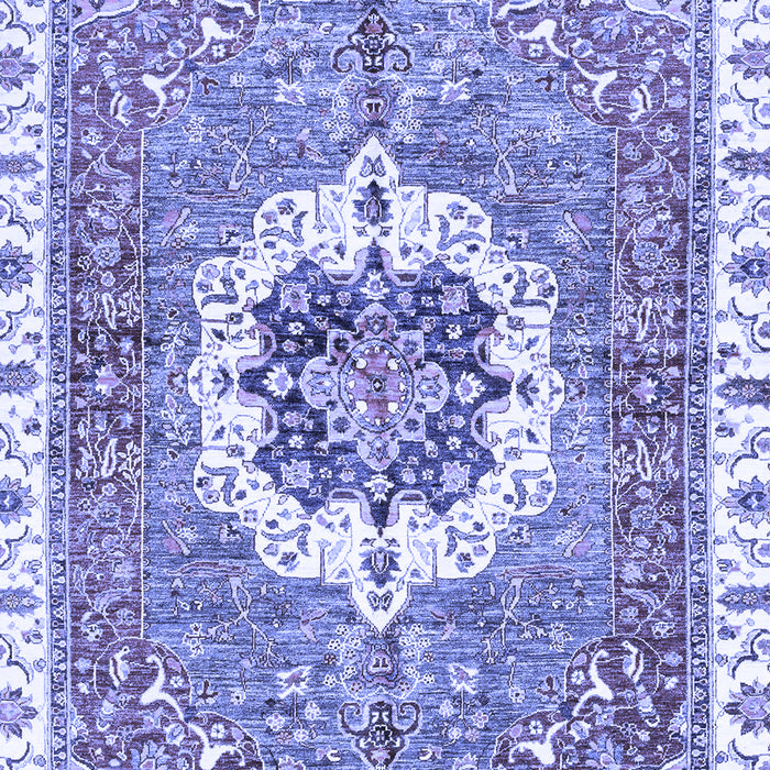 Abstract Blue Modern Rug, abs3255blu