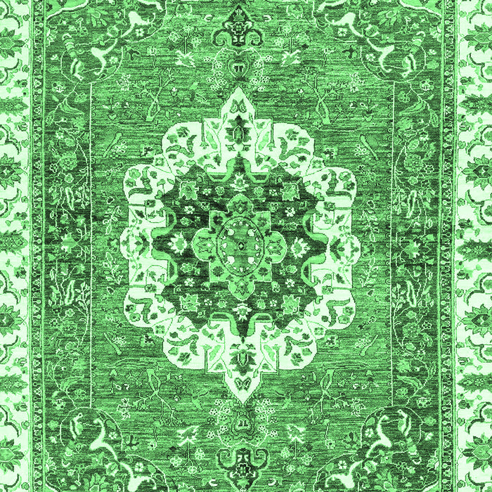 Abstract Emerald Green Modern Rug, abs3255emgrn