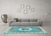 Machine Washable Abstract Light Blue Modern Rug in a Living Room, wshabs3255lblu