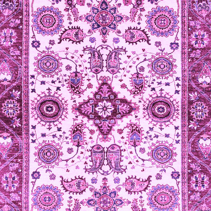 Machine Washable Oriental Purple Traditional Area Rugs, wshabs3256pur