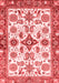 Oriental Red Traditional Area Rugs