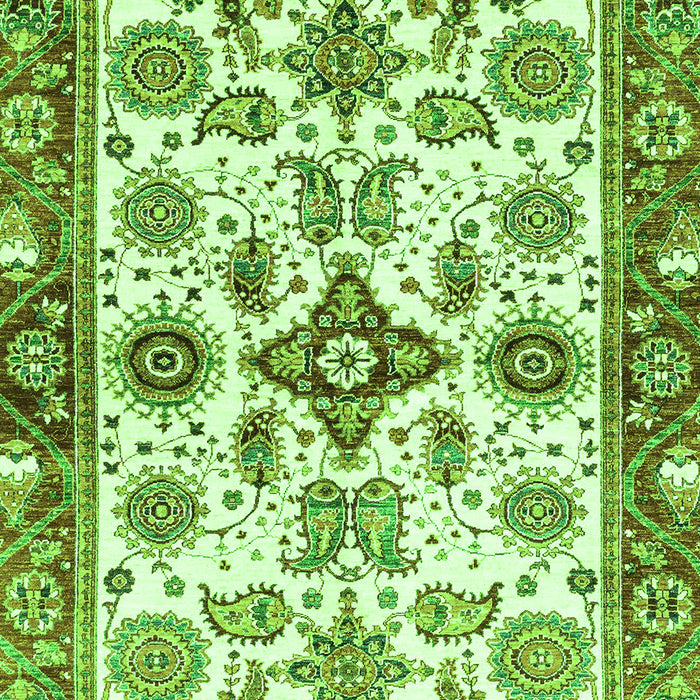 Oriental Green Traditional Rug, abs3256grn