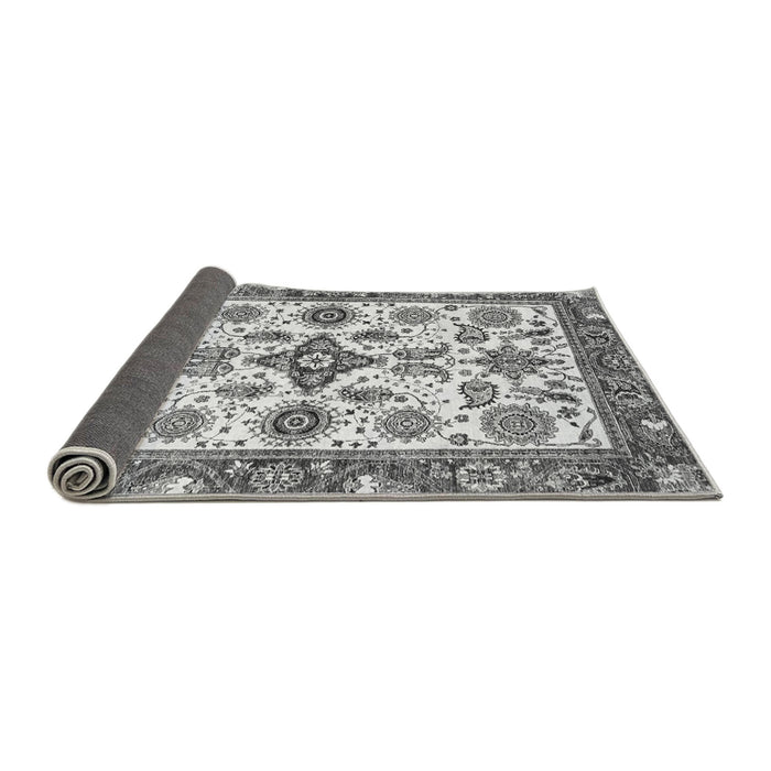 Sideview of Oriental Gray Traditional Rug, abs3256gry
