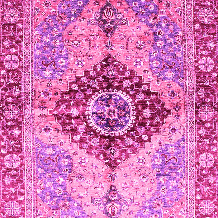 Machine Washable Persian Pink Traditional Rug, wshabs3257pnk