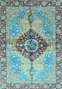 Persian Light Blue Traditional Rug, abs3257lblu