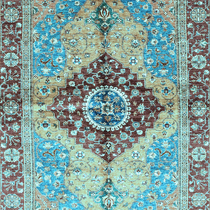 Persian Light Blue Traditional Rug, abs3257lblu