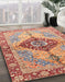 Machine Washable Abstract Brown Sugar Brown Rug in a Family Room, wshabs3257