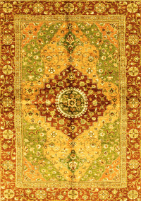 Persian Yellow Traditional Rug, abs3257yw