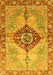 Persian Yellow Traditional Rug, abs3257yw