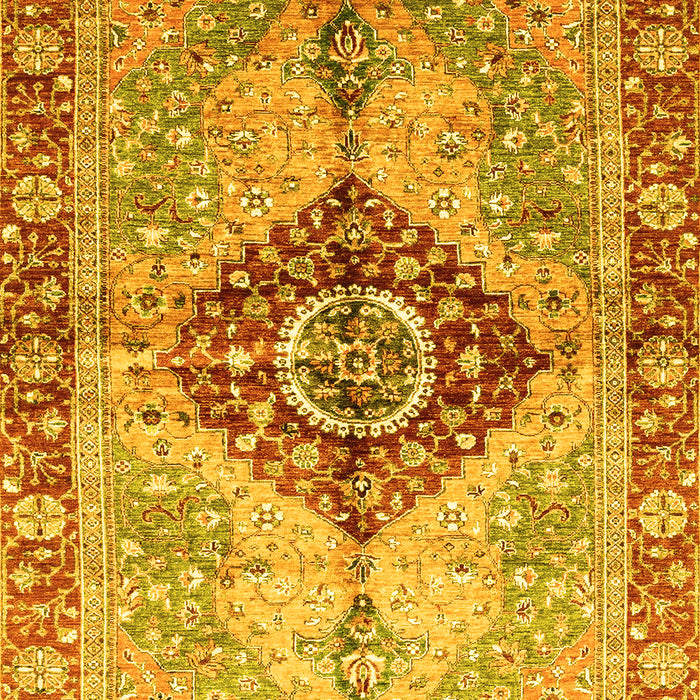 Persian Yellow Traditional Rug, abs3257yw
