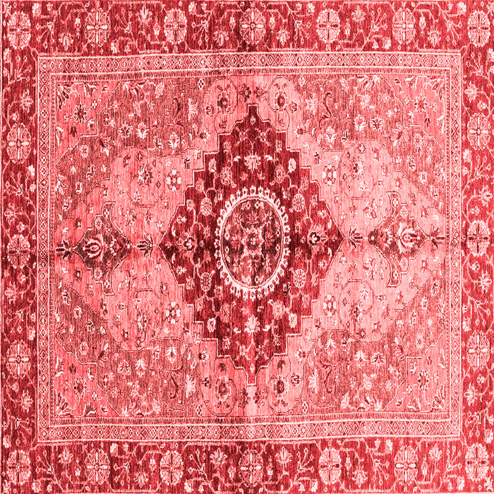 Machine Washable Persian Red Traditional Rug, wshabs3257red