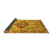 Sideview of Persian Yellow Traditional Rug, abs3257yw